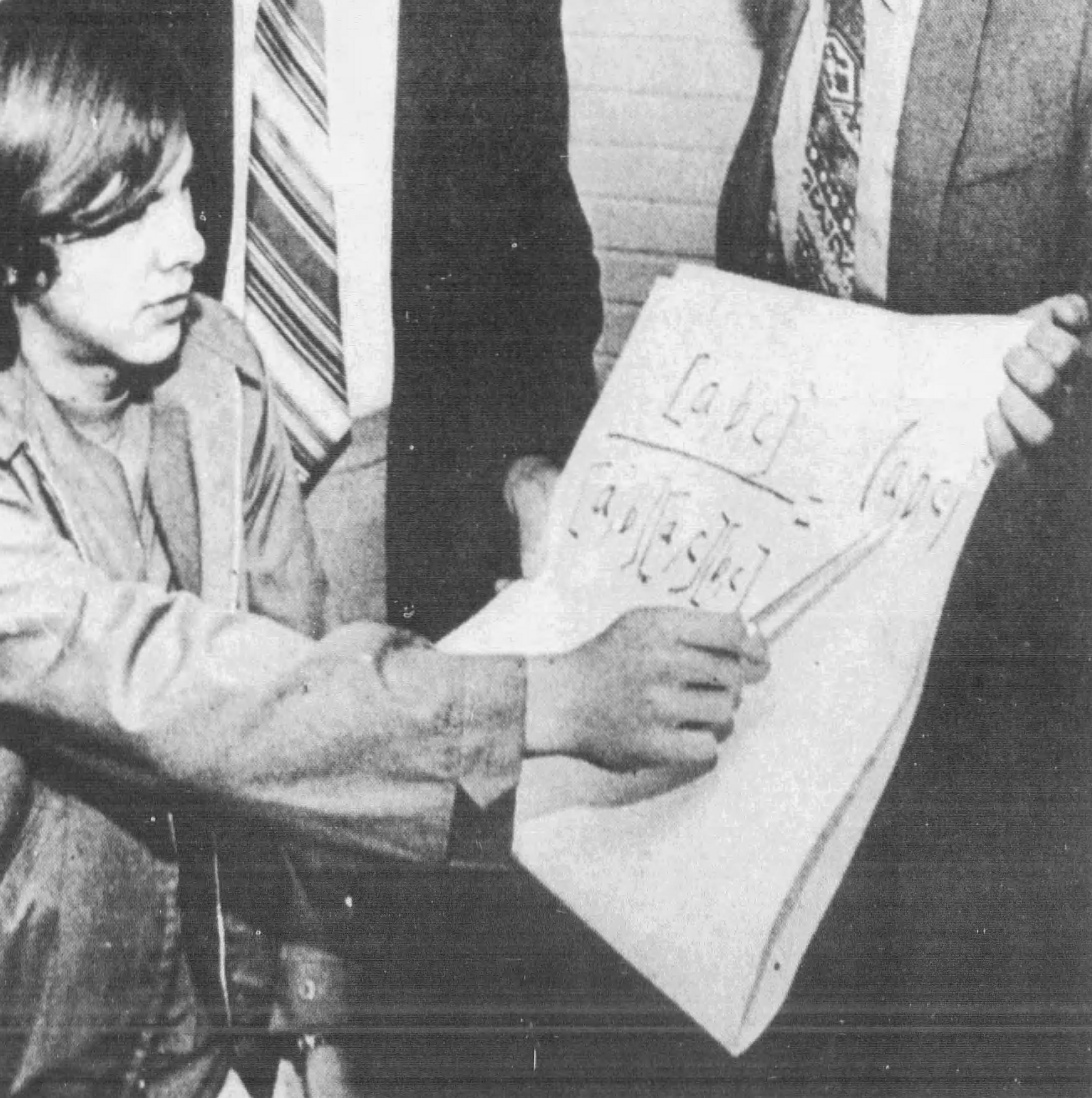 Hal Finney as a young student doing math in 1972.