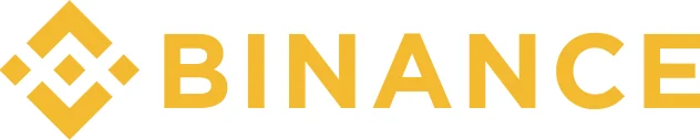 Binance exchange logo.